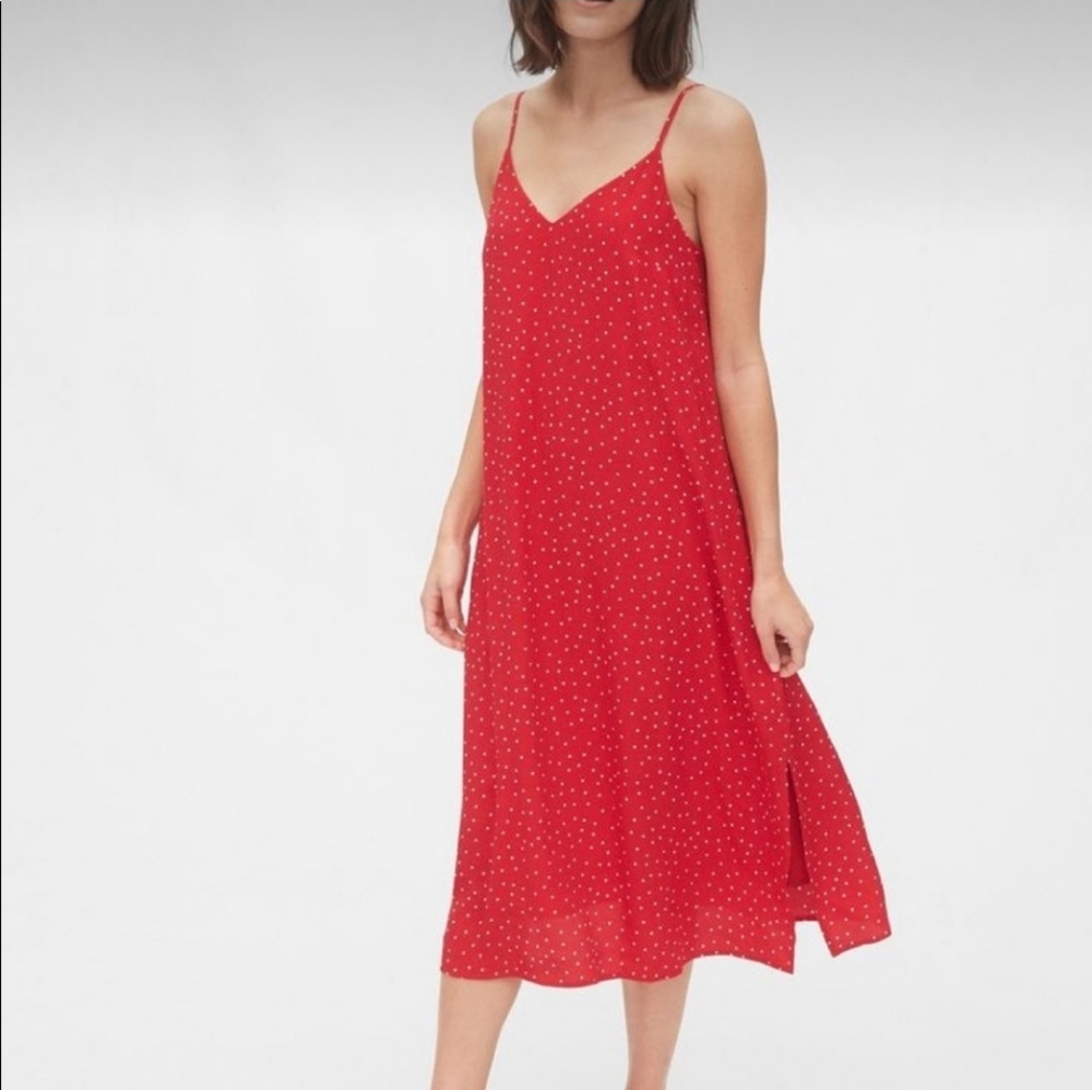 GAP midi slip dress